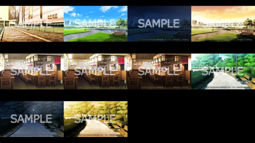 みにくる背景CG素材集『日常編』part11【背景素材集】
