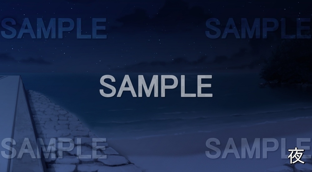 【背景素材】海と防波堤 (自然編part01-sea002)