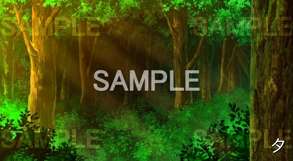【背景素材】森林 (自然編part02-esprinature_02)