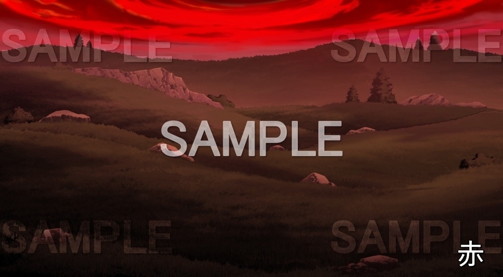 【背景素材】高原の山 (自然編part02-esprinature_03)