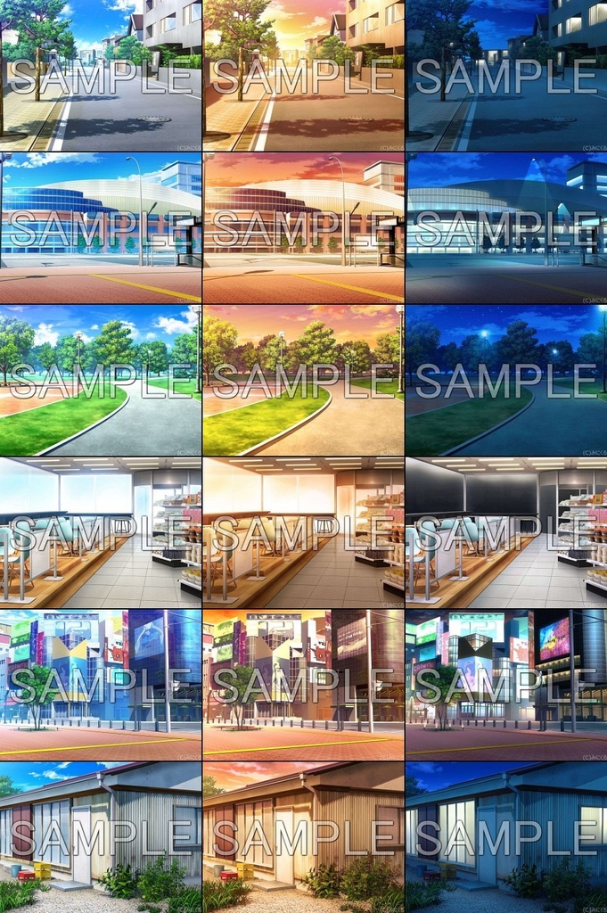 みにくる背景CG素材集『日常編』part18【背景素材集】