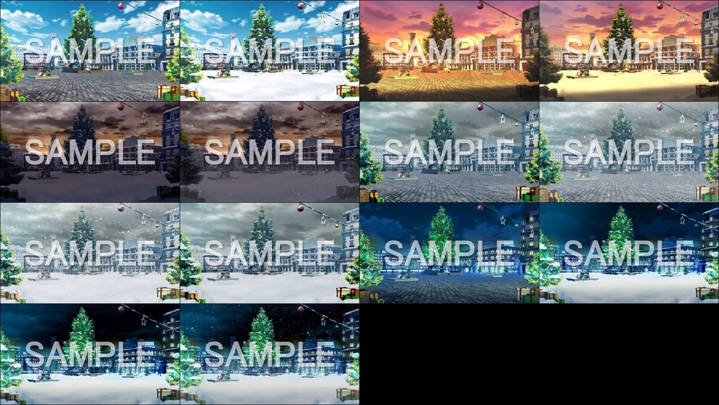 みにくる背景CG集『クリスマス編』特別版part02