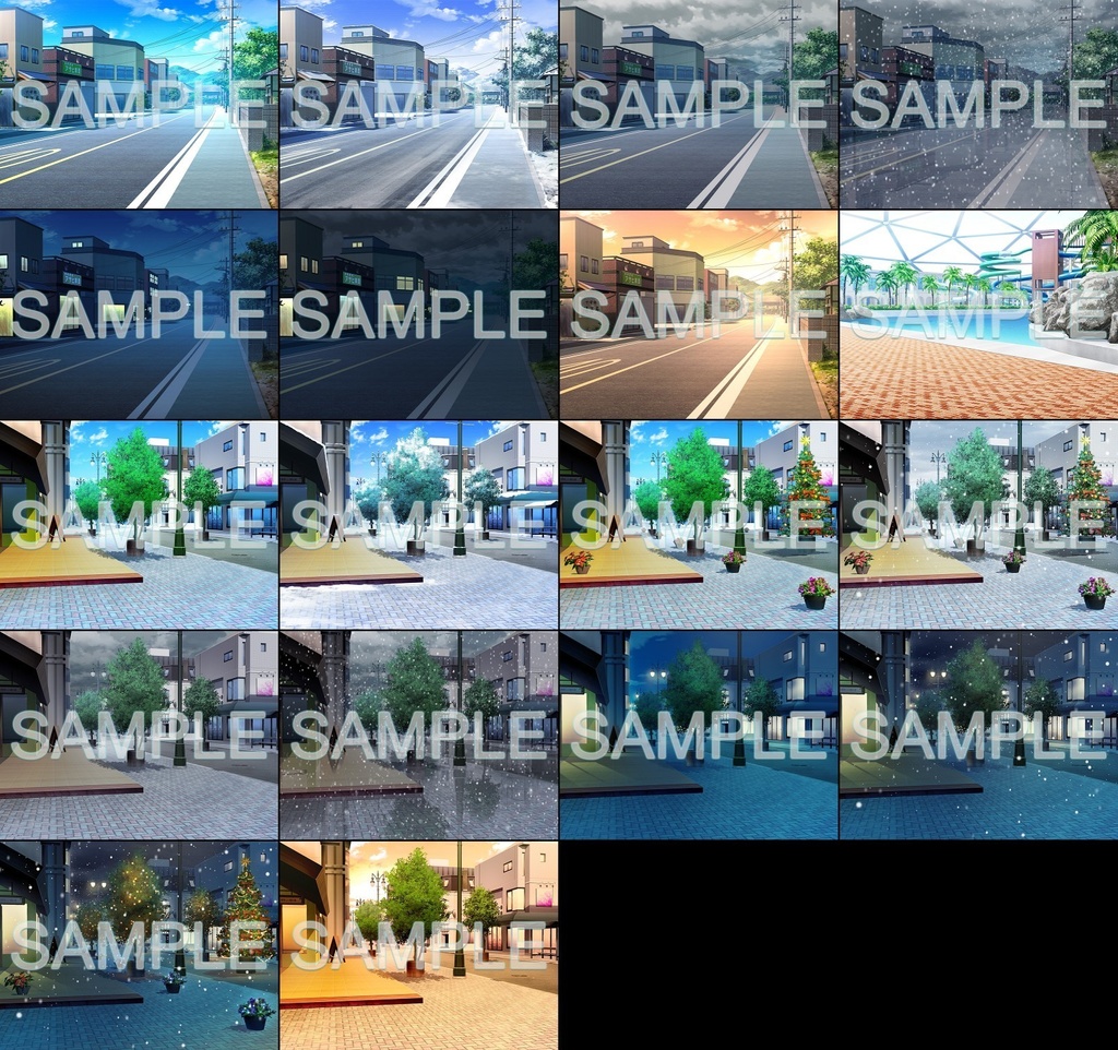 みにくる背景CG素材集『日常編』part20【背景素材集】