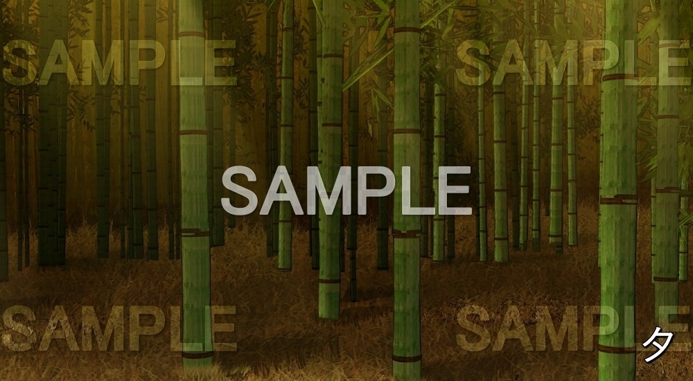 【背景素材】竹林 (自然編part02-snowmori_022)