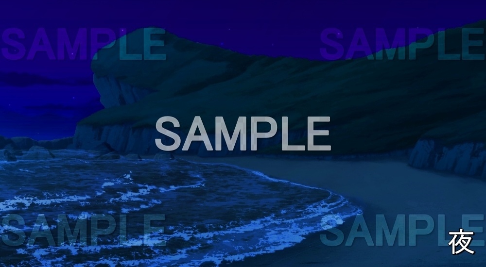 【背景素材】海岸 (自然編part02-snowuta_019)