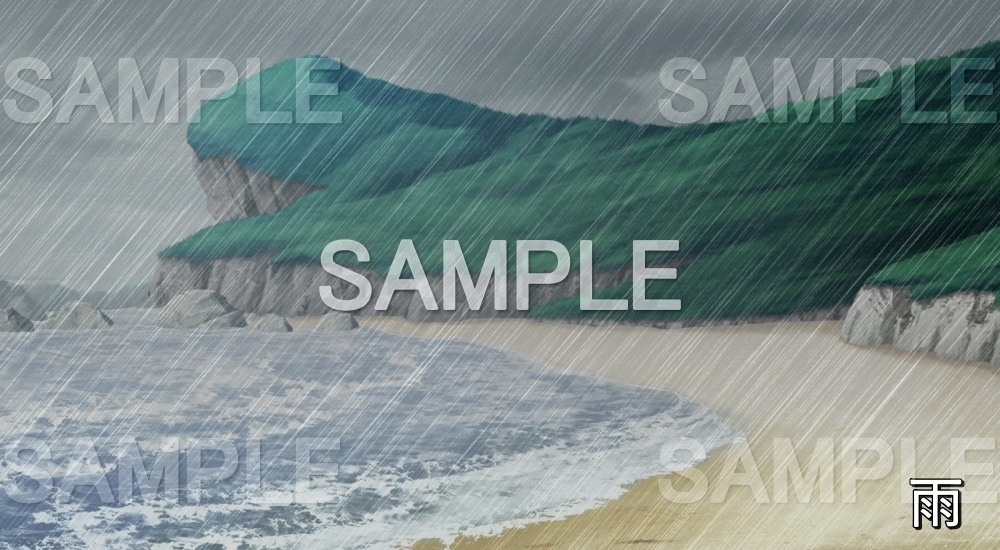 【背景素材】海岸 (自然編part02-snowuta_019)