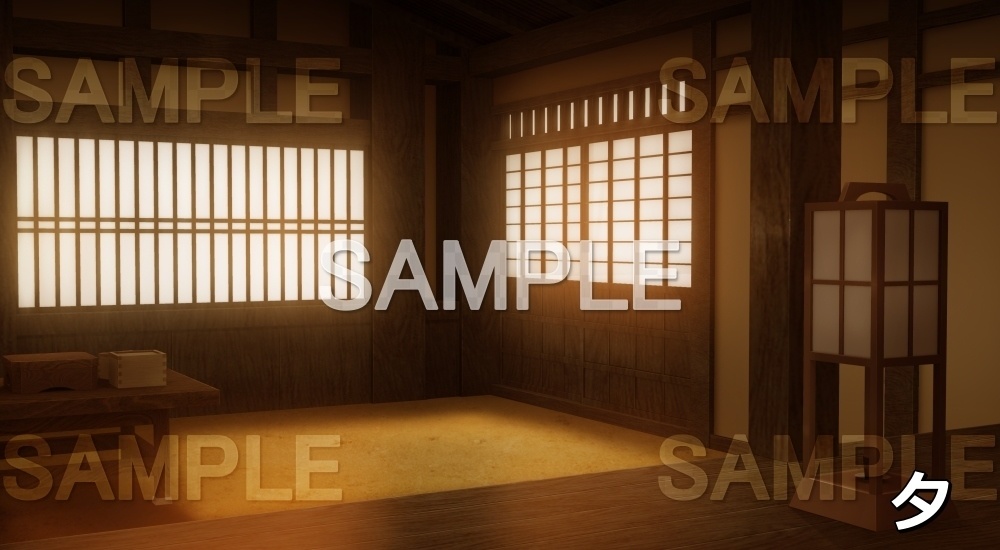 【背景素材】台所④ (江戸編part01-inadai_04)