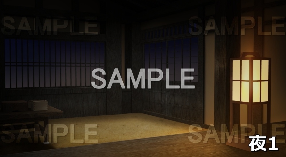 【背景素材】台所④ (江戸編part01-inadai_04)