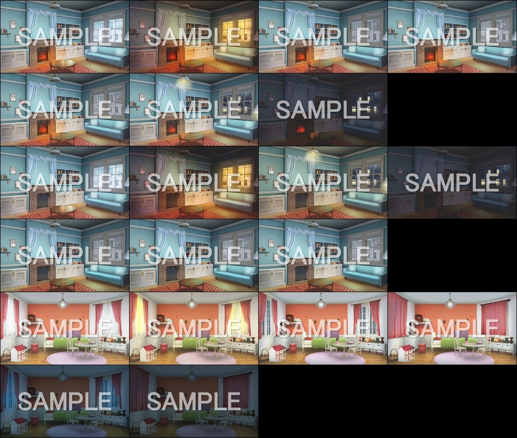 みにくる背景CG素材集『ヨーロッパ風編』part01【背景素材集】