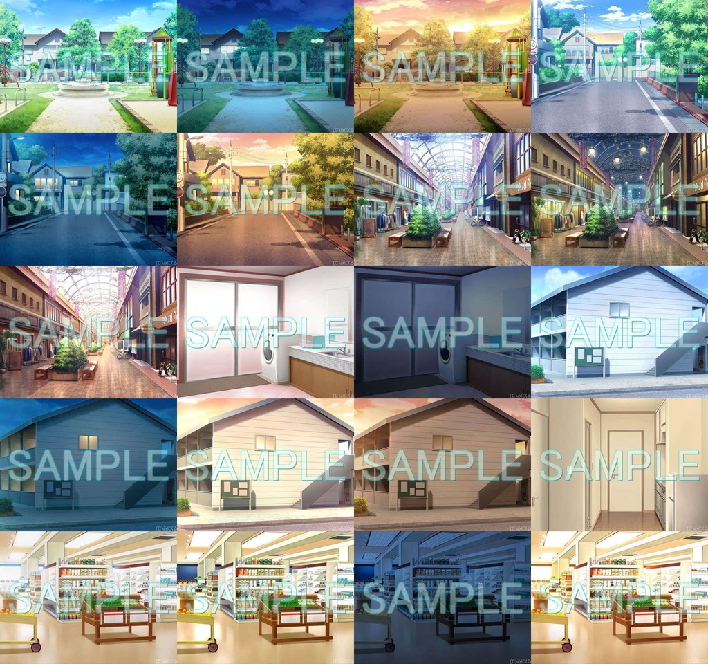 みにくる背景CG素材集『日常編』part15【背景素材集】