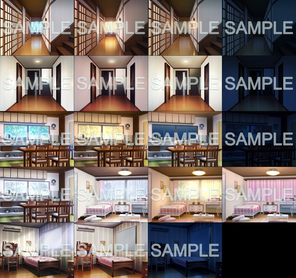 みにくる背景CG素材集『日常編』part19【背景素材集】