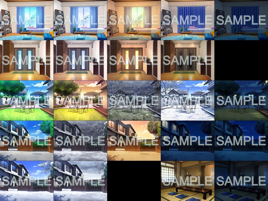 みにくる背景CG素材集『日常編』part19【背景素材集】