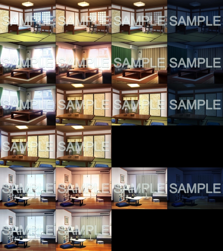 みにくる背景CG素材集『日常編』part19【背景素材集】