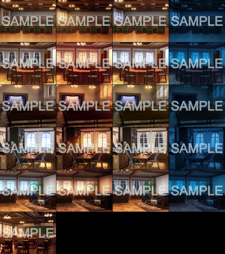 みにくる背景CG素材集『学園編』part13【背景素材集】