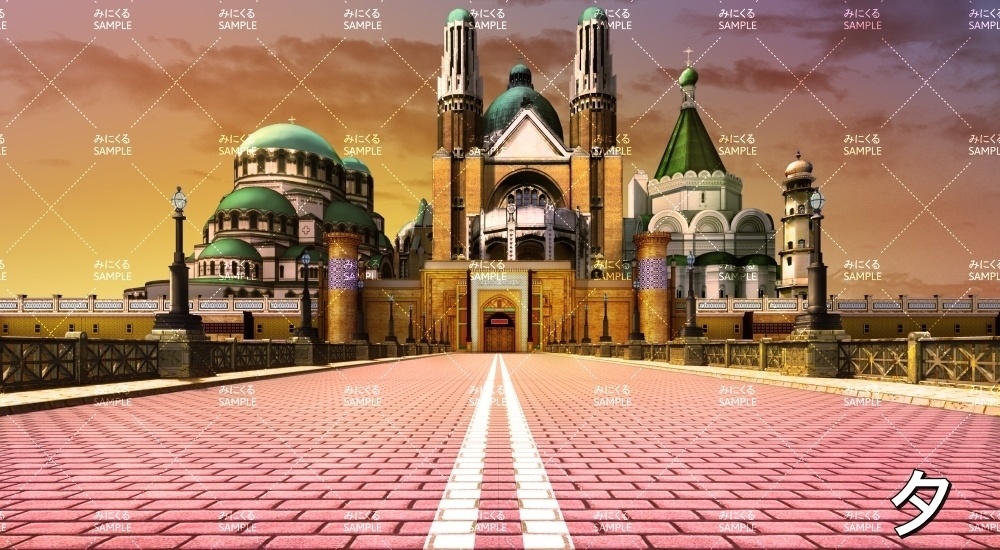 砂漠の城(『ファンタジー編』part01(Boost)-dlfanfanokyu04)