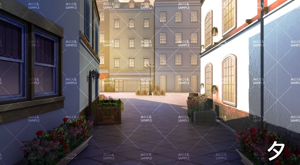 住宅街②(『ファンタジー編』part01(Boost)-dlfanfanmachi01_2)