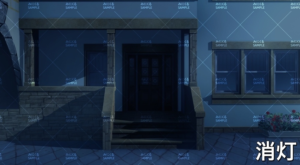 住宅街⑤宿屋外観(『ファンタジー編』part01(Boost)-dlfanfanmachi01_5)