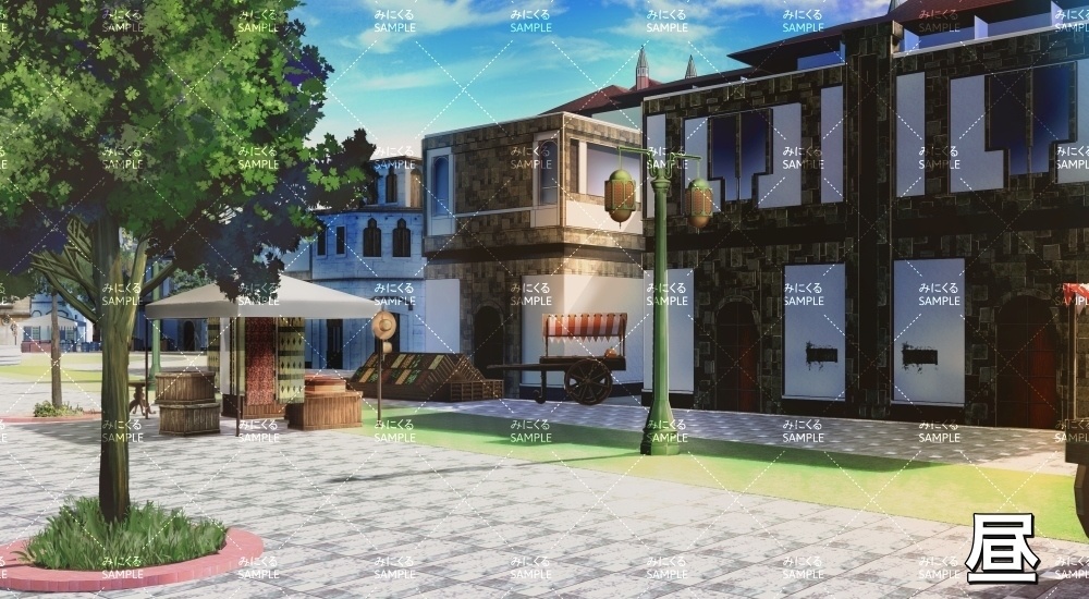 城下町①(『ファンタジー編』part01(Boost)-dlfanfanmachi02_1)