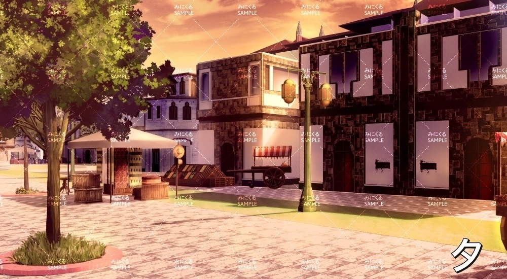 城下町①(『ファンタジー編』part01(Boost)-dlfanfanmachi02_1)