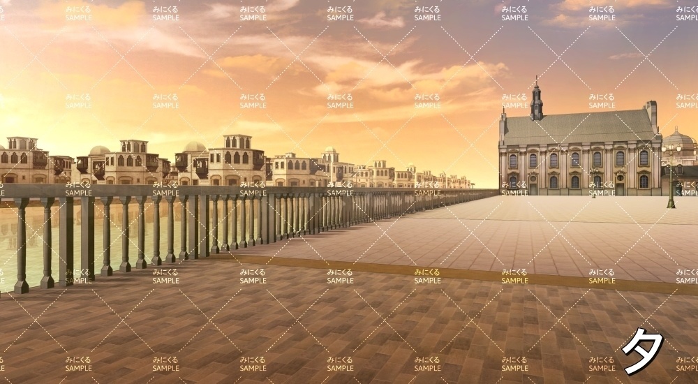 城下町の港(『ファンタジー編』part01(Boost)-dlfanfanmachi03_1)