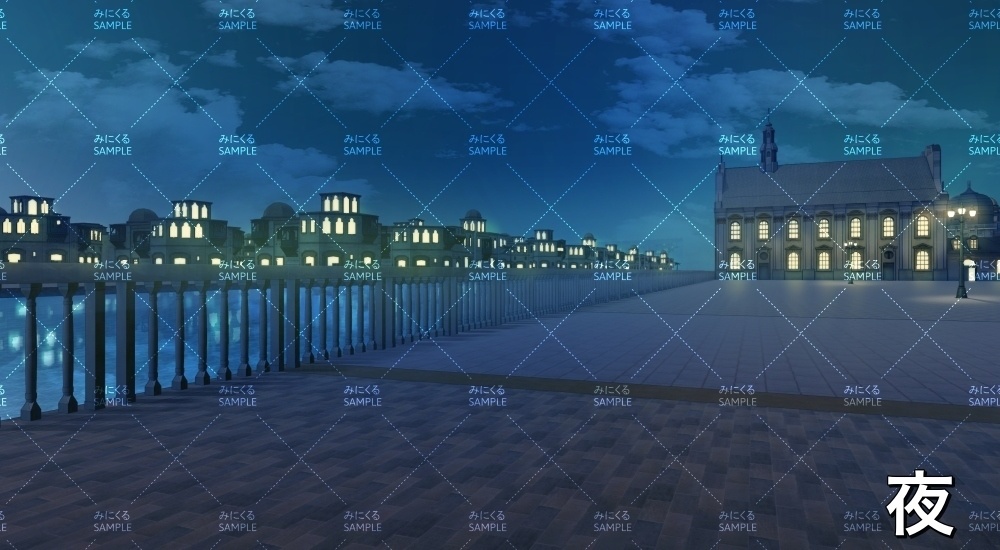 城下町の港(『ファンタジー編』part01(Boost)-dlfanfanmachi03_1)