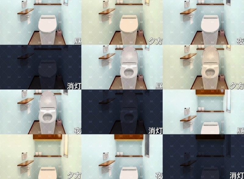 みにくる背景CG素材集『日常編』-水回り01-