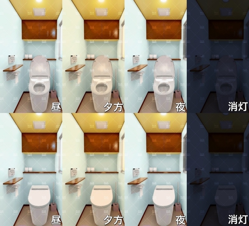 みにくる背景CG素材集『日常編』-水回り01-