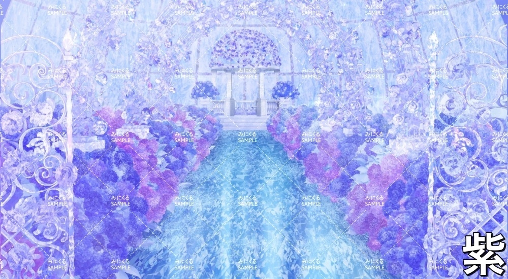 みにくる動く背景CG素材集『氷の城編』part01【動く背景素材集】