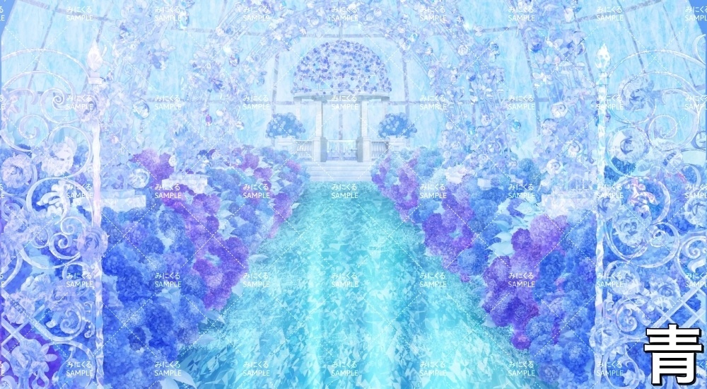 みにくる動く背景CG素材集『氷の城編』part01【動く背景素材集】