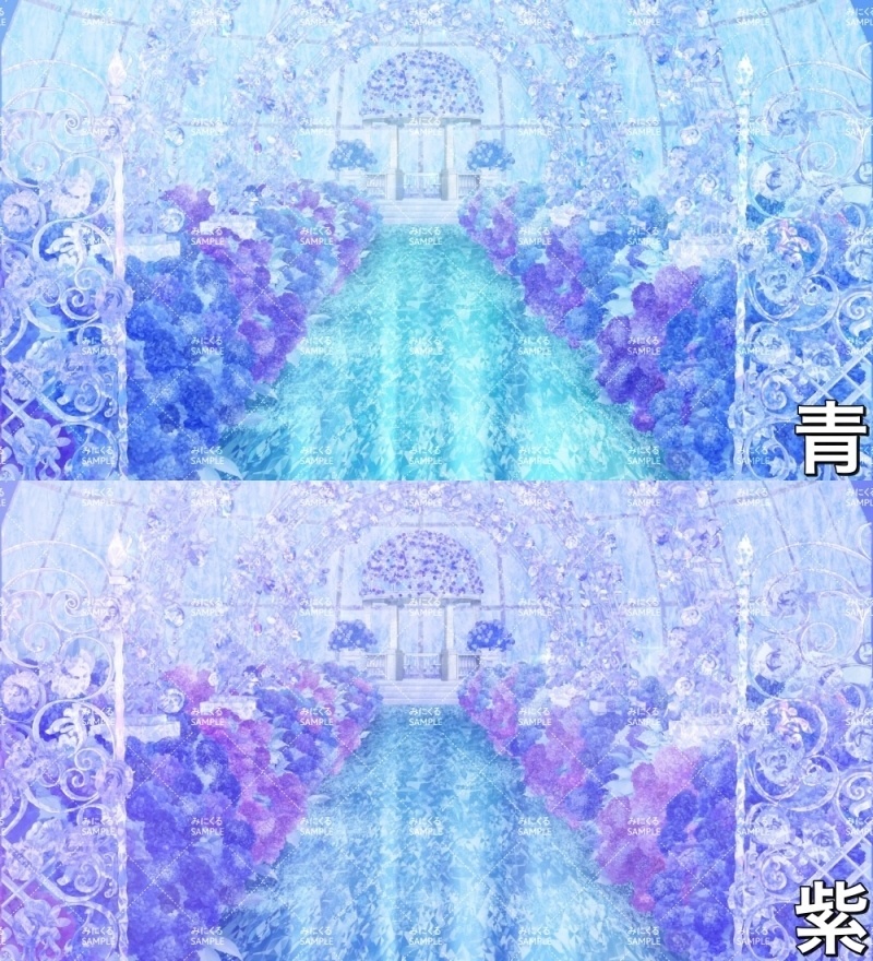 【動く背景素材】零点下の氷城(freeze01)