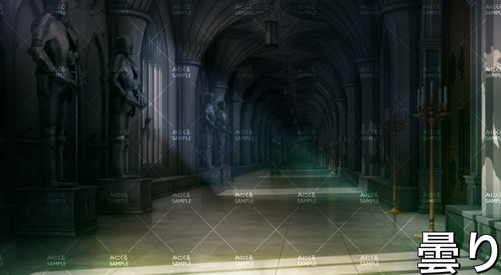 王城の廊下(『ファンタジー編』part06-rouka)