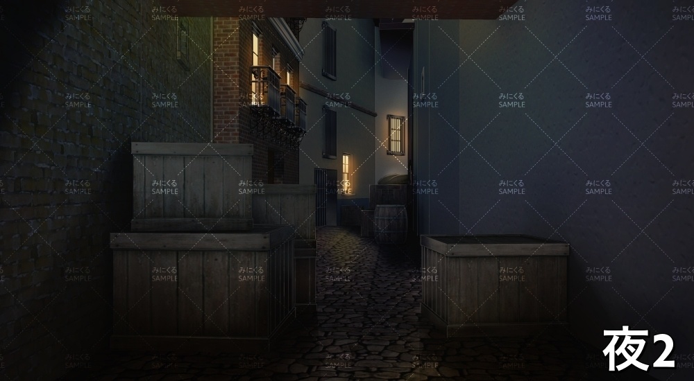 路地裏①(『ファンタジー編』part01(Boost)-fantasy05)