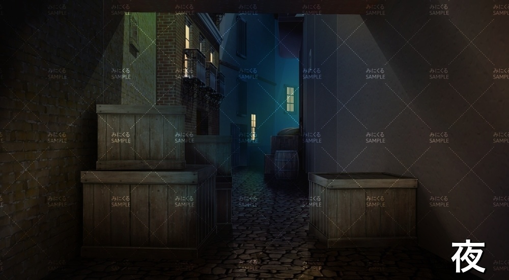 路地裏①(『ファンタジー編』part01(Boost)-fantasy05)