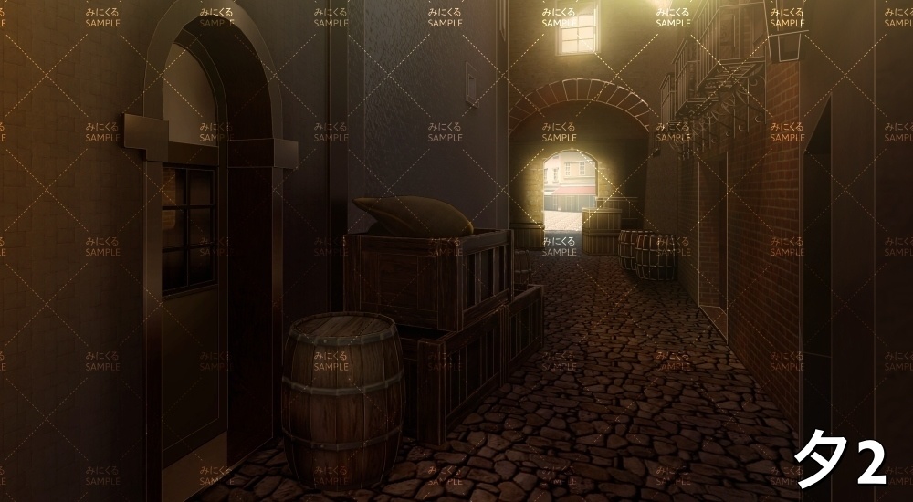 路地裏②(『ファンタジー編』part01(Boost)-fantasy05_2)