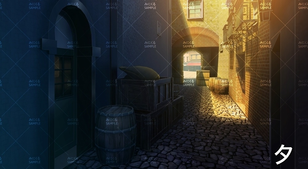 路地裏②(『ファンタジー編』part01(Boost)-fantasy05_2)