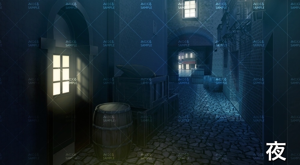 路地裏②(『ファンタジー編』part01(Boost)-fantasy05_2)