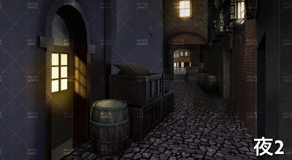 路地裏②(『ファンタジー編』part01(Boost)-fantasy05_2)