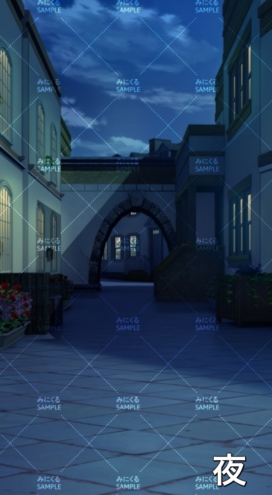 【縦】住宅街①(『ファンタジー編』part01(Boost)-dlfanfanmachi01_7)