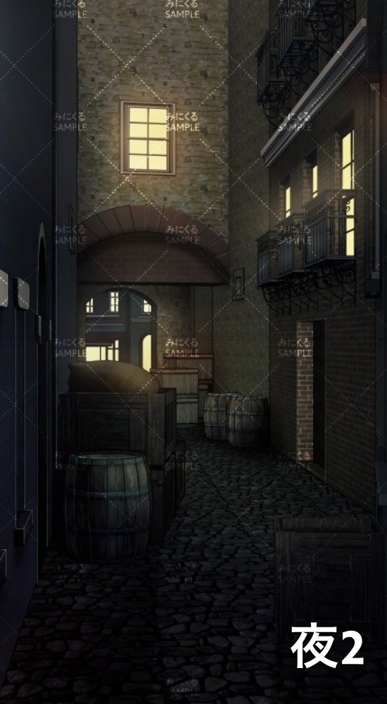 【縦】路地裏(『ファンタジー編』part01(Boost)-fantasy05_3)