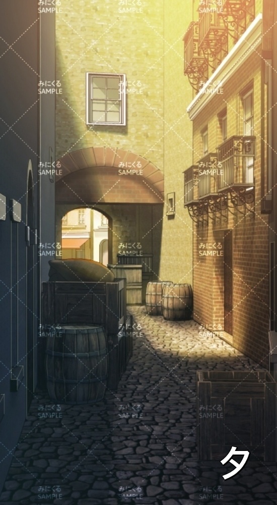 【縦】路地裏(『ファンタジー編』part01(Boost)-fantasy05_3)