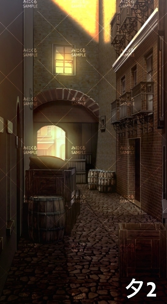 【縦】路地裏(『ファンタジー編』part01(Boost)-fantasy05_3)