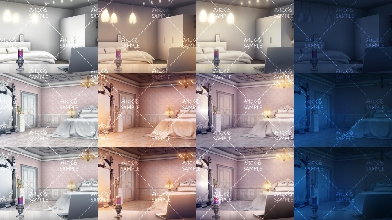 みにくる背景CG素材集『お部屋編』part01【背景素材集】