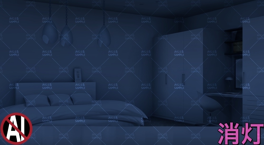 白いおしゃれな部屋+テーブル ( お部屋編 part01 - design01-2)【背景素材】