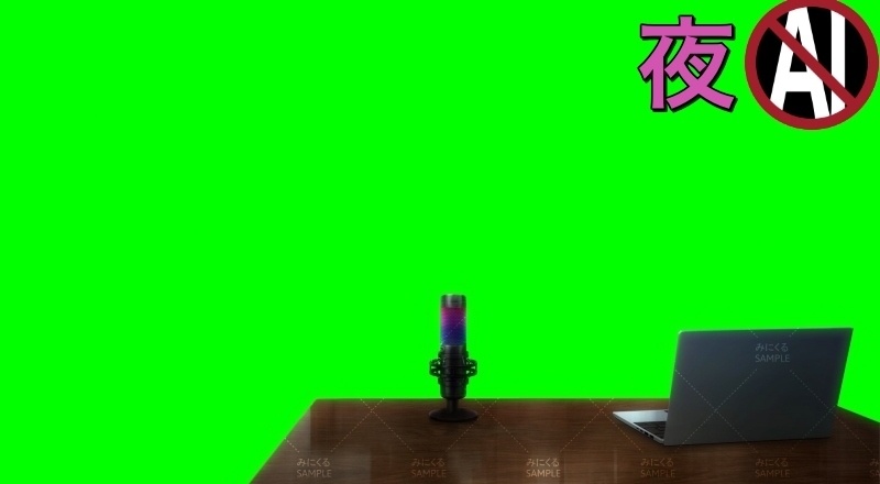 【動く背景】猫と縁側_パーツセット (お部屋01-kotatsu05)【配信素材】