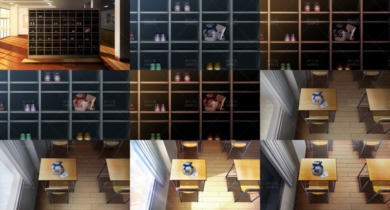 みにくる背景CG素材集『バレンタイン編』part02【背景素材集】