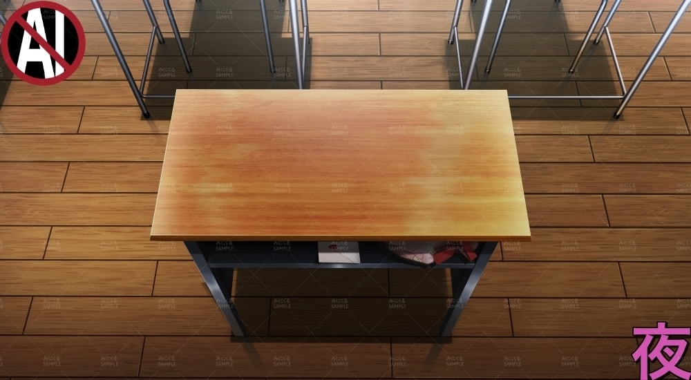 教室VD③( バレンタイン02 - classroom04)【背景素材】