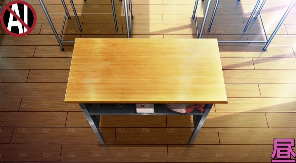 教室VD③( バレンタイン02 - classroom04)【背景素材】