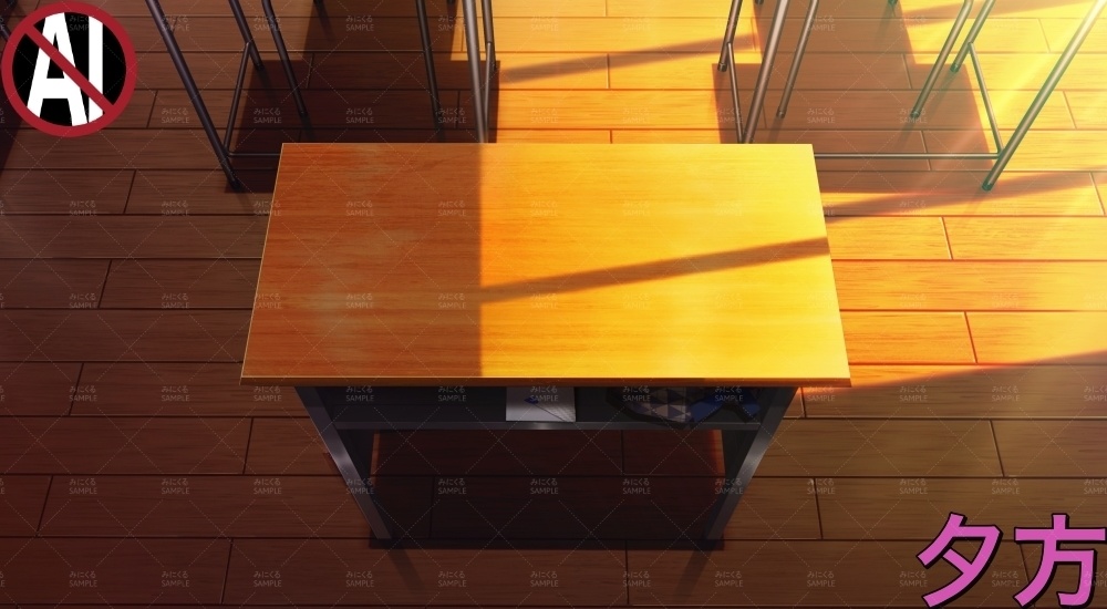 教室VD③( バレンタイン02 - classroom04)【背景素材】