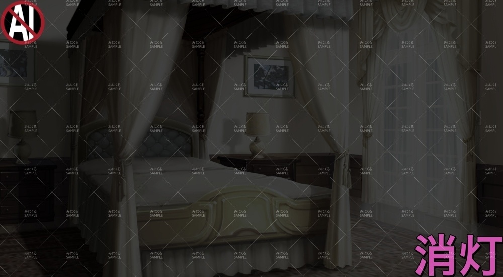 令嬢のベッドルーム②(お屋敷編part01&02&03-oyashiki004)