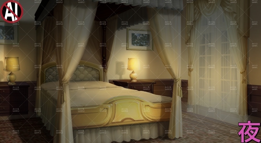 令嬢のベッドルーム②(お屋敷編part01&02&03-oyashiki004)